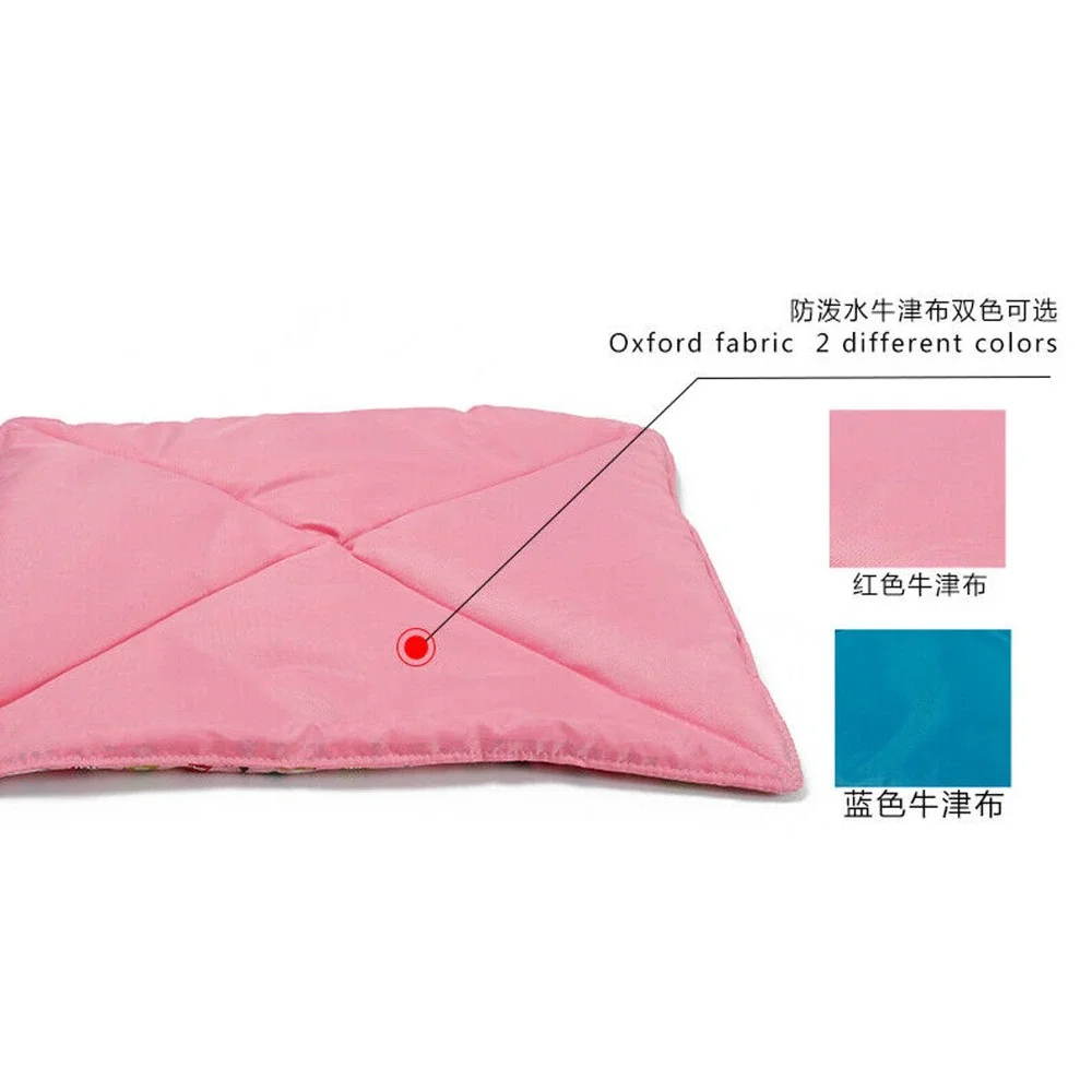 Pink Crate Liner for Cats or Dogs with Cute Fish Design (18.5